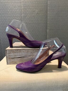 Vintage Roos Atkins Designer Collection Slingback Pumps